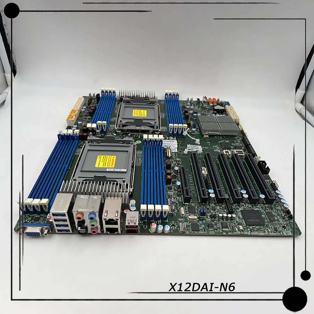 X12DAI-N6 For Supermicro Workstation E-ATX Motherboard 4189 Intel