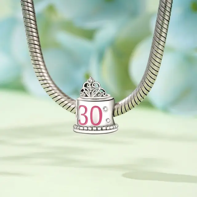 13th/15th/16th/18th/21st/30th/40th/50th/75th/80th Cumpleaños Pulsera, Personalizado Pulsera De Plata