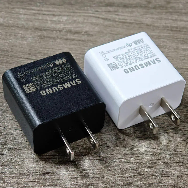 For Samsung A17 A16 A26 A36 A56 A55 A35 A15 25W Charger US Plug PD Super Fast Charge Adapter EP-T2510 For Galaxy S25 S24 S23 S22