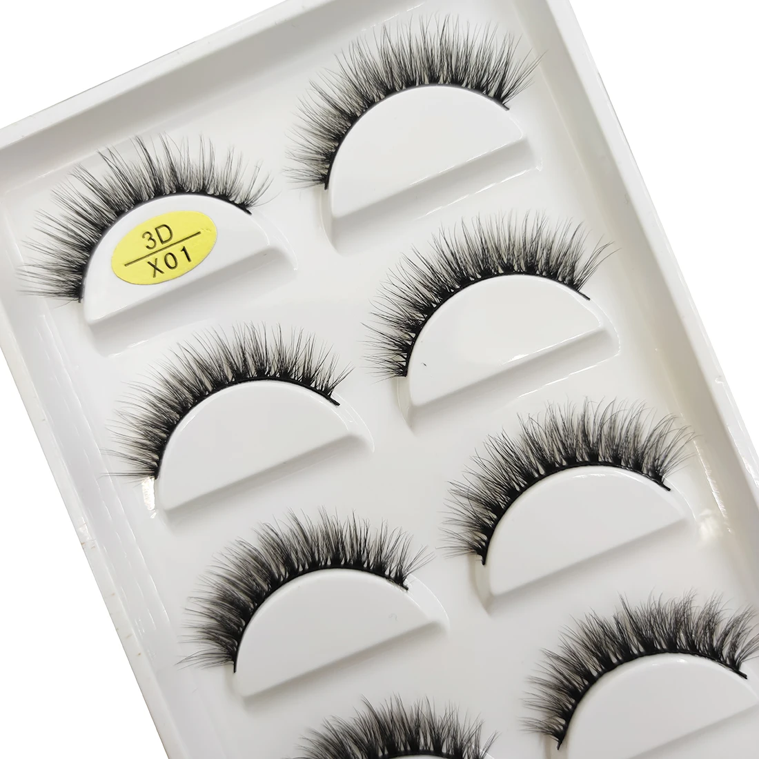 

22 Style 5 Pairs 3D Natural Eye Lashes Faux Mink False Eyelashes Make up Fake Lashes Soft Eyelash Makeup Faux Cils maquillaje