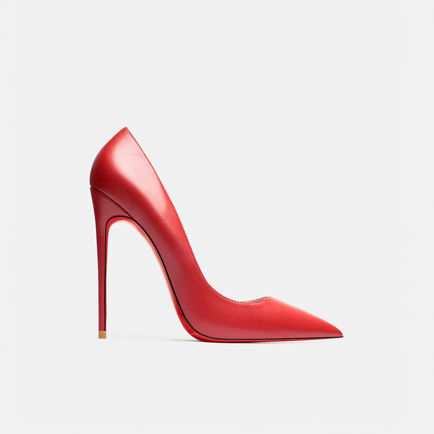 Women's High Heels 12 cm Sexy Matte Party Pointed Wedding Shoes Shallow Mouth Single Shoes women high heels