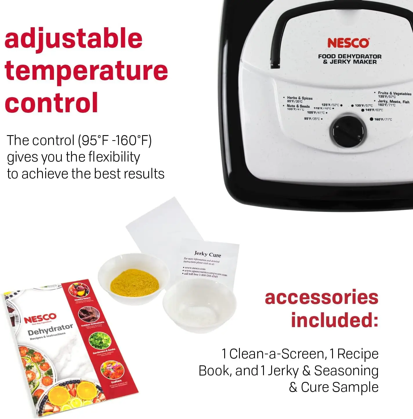 FD-80A Square Shaped Food Dehydrator, For Snacks, Fruit, Beef Jerky, White 6
