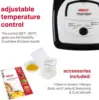 FD-80A Square Shaped Food Dehydrator, For Snacks, Fruit, Beef Jerky, White 6