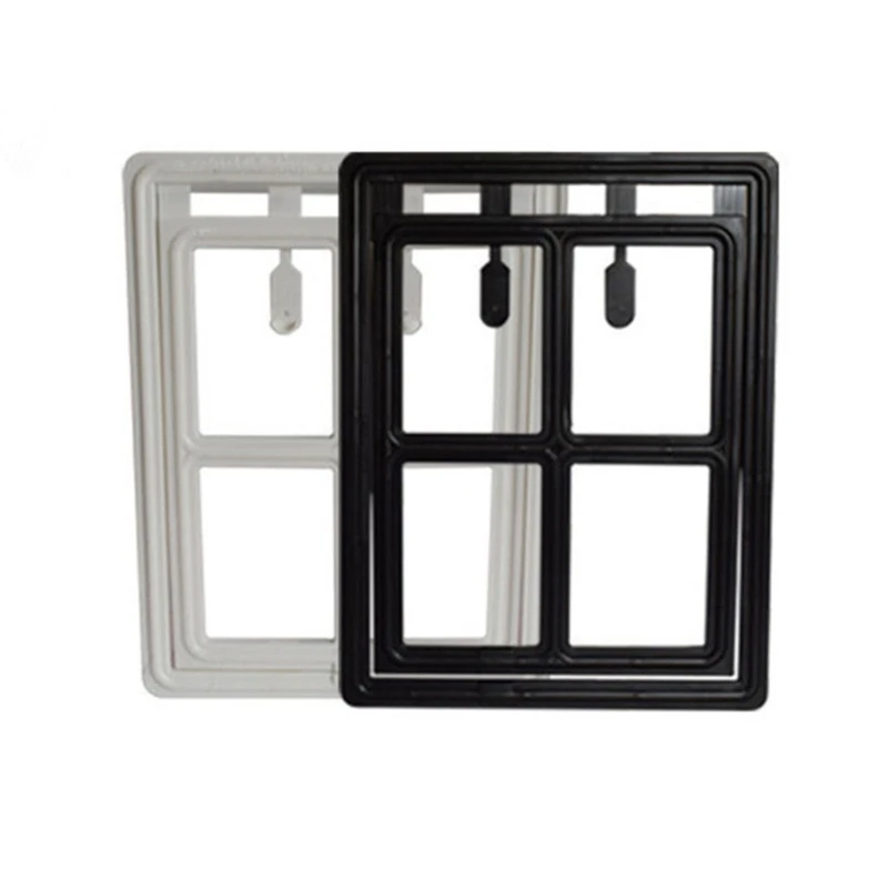 

Откидная дверца Легко устанавливается Противомоскитная откидная дверца для кошек Свободный доступ Аксессуары для домашних 6XDE