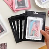 10pcs Matte Zip Lock Plastic Bag Makeup Storage Bag Waterproof Zipper Reclosable Pouches Gift Packaging Hologram Zipper Bags 4