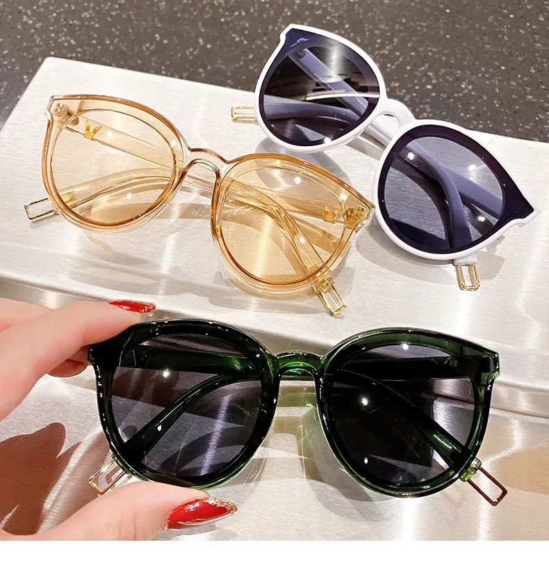 New Children's Retro Sunglasses Summer UV Protection Boys and Girls Sunglasses Baby Comfortable Shade Glasses_voghion.com