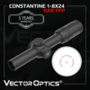 Vector Optics Constantine 1-8x24 FFP RAR LPVO Riflescope With FMC Lens&Ture 1x Power For Both-Eyes-Open Shooting,Competition 1