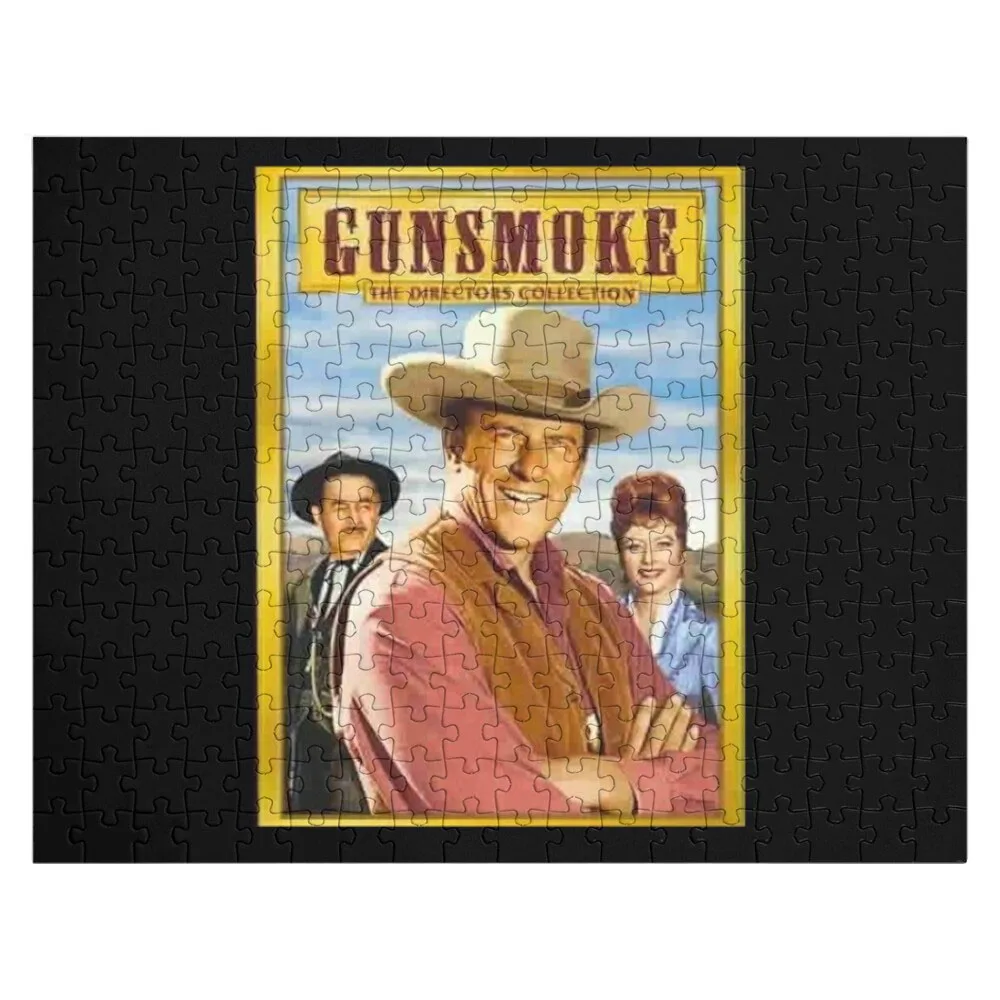 

Gunsmoke Jigsaw Puzzle Custom Kids Toy Iq Puzzle Wooden Puzzles Customized Gifts For Kids