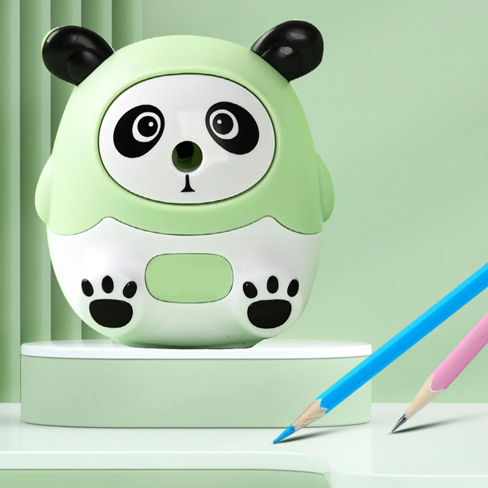 소녀들을 위한 문구 세트 연필깎이 카피바라 문구 세트 전동 지우개 연필 학교 필수품