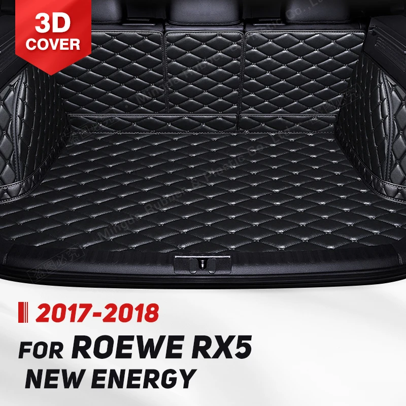 

Auto Full Coverage Trunk Mat For Roewe RX5 New Energy 2017 2018 Car Boot Cover Pad Cargo Liner Interior Protector Accessories
