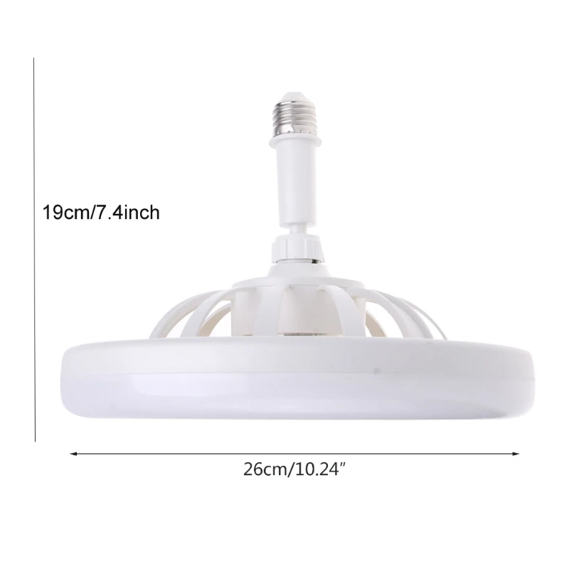 30W AC86-265V LED Cooling Fan Brightness/Color/Angle Adjustment for Home Kitchen images - 6