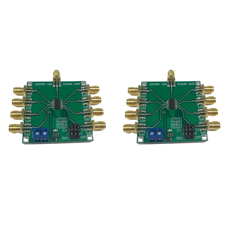 

MOOL 2X HMC253 DC-2.5 Ghz Многофункциональный радиочастотный однополюсный восьмипозиционный переключатель радиочастотный переключатель выбранный канальный модуль антенны