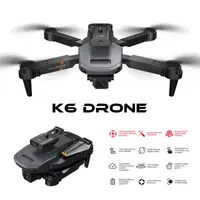 P8 Drone K6 Drones 4k Profesional Camera Hd Folding UAV Four Side Obstacle Avoidance Remote Control Aircraft Aerial Photography 5