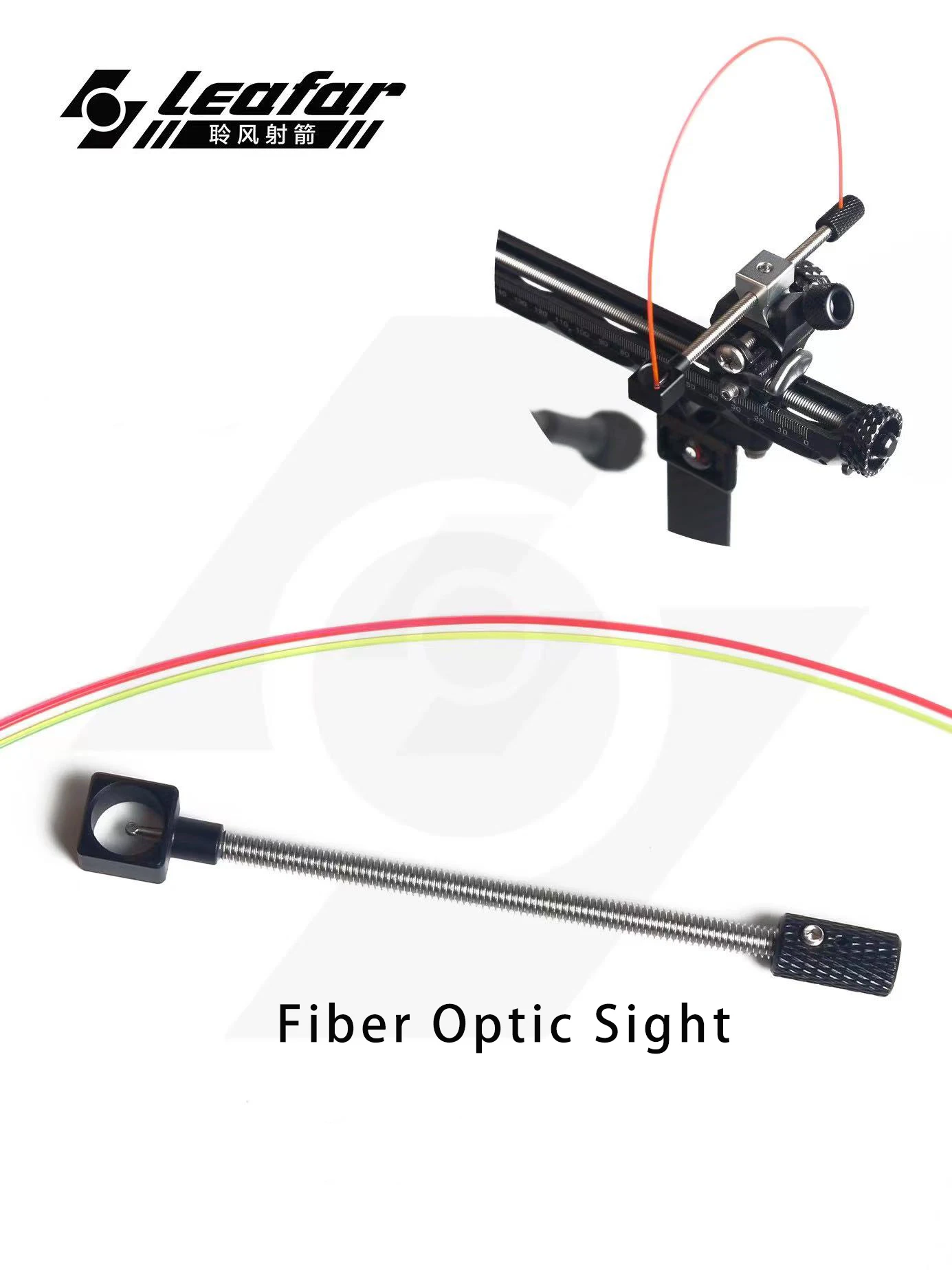 Archery Sight Pin Optical Fiber Recurve Bow Sight Pin Square Size 832