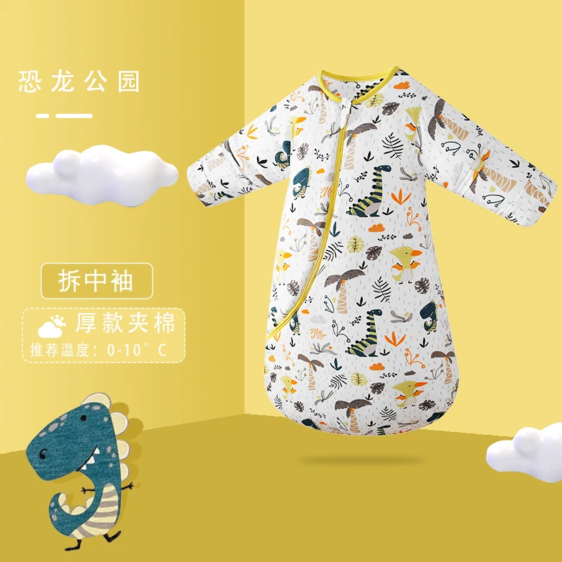 Baby Boy Clothes Sleepwear Nightgowns Autumn Winter Thicken Cotton Cartoon Baby Girl Pajamas And Bathrobes Newborn Infant Stuff