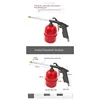 1 Pcs Zinc Aalloy Pneumatic Car Engine Cleaning GgunRed Pot Gray Car Repair Engine Oil Channel Cleaning Gun 6
