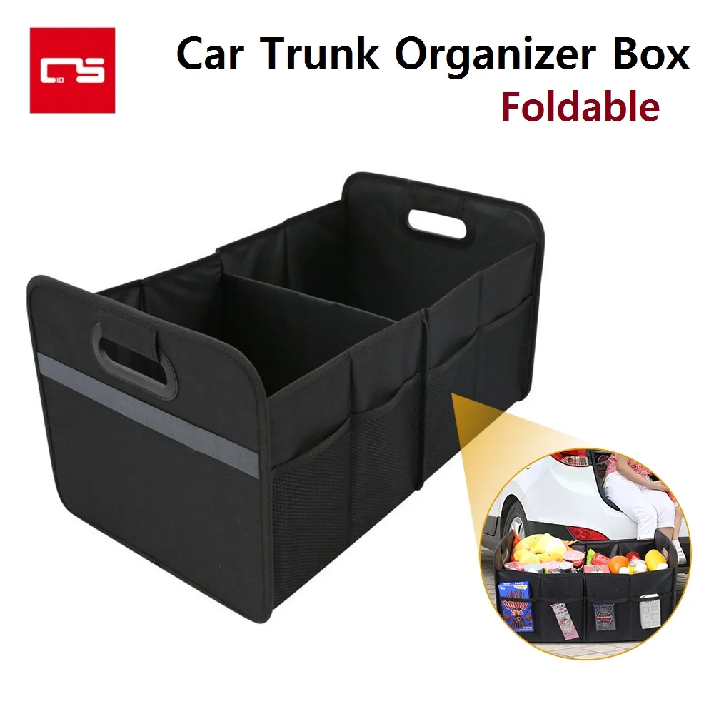 Car Trunk Organizer Box Large Capacity Auto Storage Bag Stowing Tidying