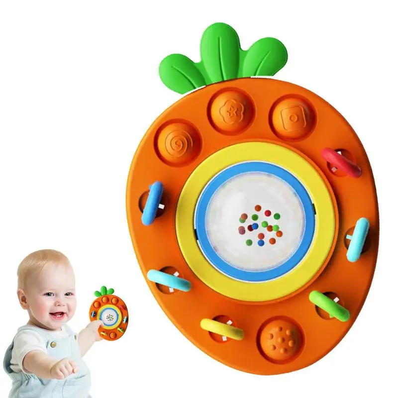 

Pull And Pop Montessori Toy Colorful Sensory Toy Kids Intelligence Games Rattle Teething And Early Development Activity Toy