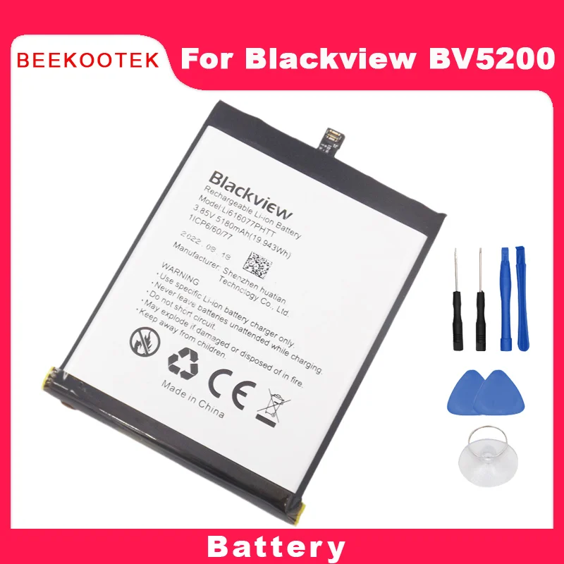 

Новый оригинальный внутренний встроенный аккумулятор Blackview BV5200, Сменный аккумулятор для сотового телефона, аксессуары для смартфона Blackview BV5200
