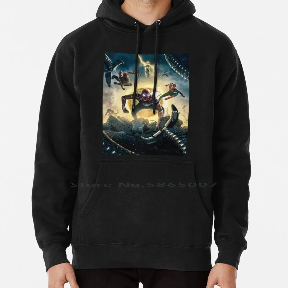 No Way Home Spider Felpa Con Cappuccio Maglione 6Xl Cotone No Way Home Tom Holland No Way Home Peter Parker No Way Home No Way No Way Home 2021 Tom
