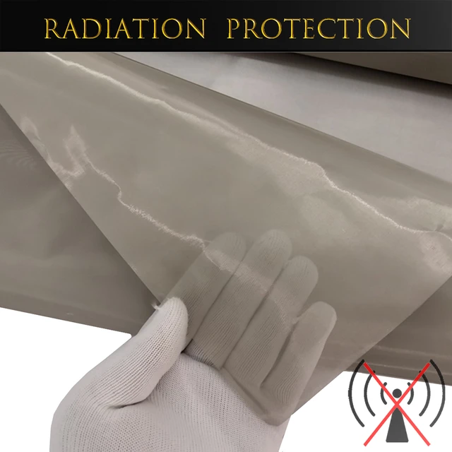 EMF Shielding Fabric Anti Radiation Protection Faraday Nickel Copper  Faraday Fabric Protection Cloth Shielding Signals - AliExpress