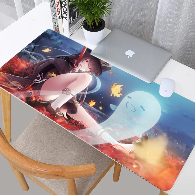 

MRGLZY Yuanshen Impact Gaming Mouse Pad Is Suitable for Computer Computer Game Accessories Best Original Animation Table Mat