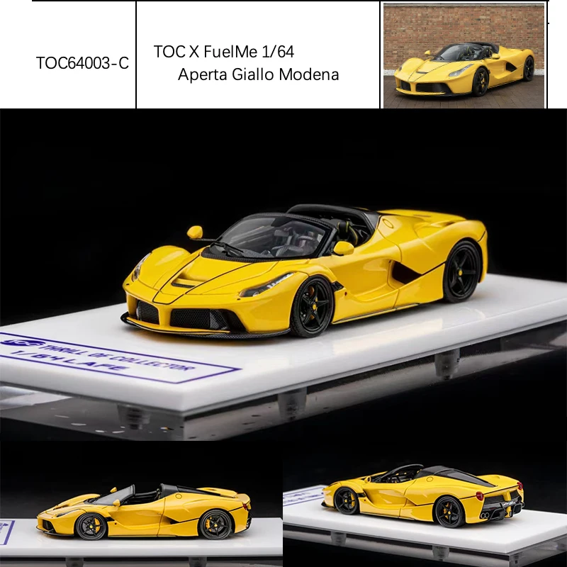 FUELME TOC In Stock 1:64 Aperta Super Resin Diorama Car Model