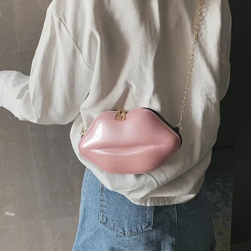 Women Shoulder Bag Women Tote Bag Bags for Women Lip Messenger Bag Tote Bag Solid Zip Shoulder Bags Messenger Phone Coin Clutch