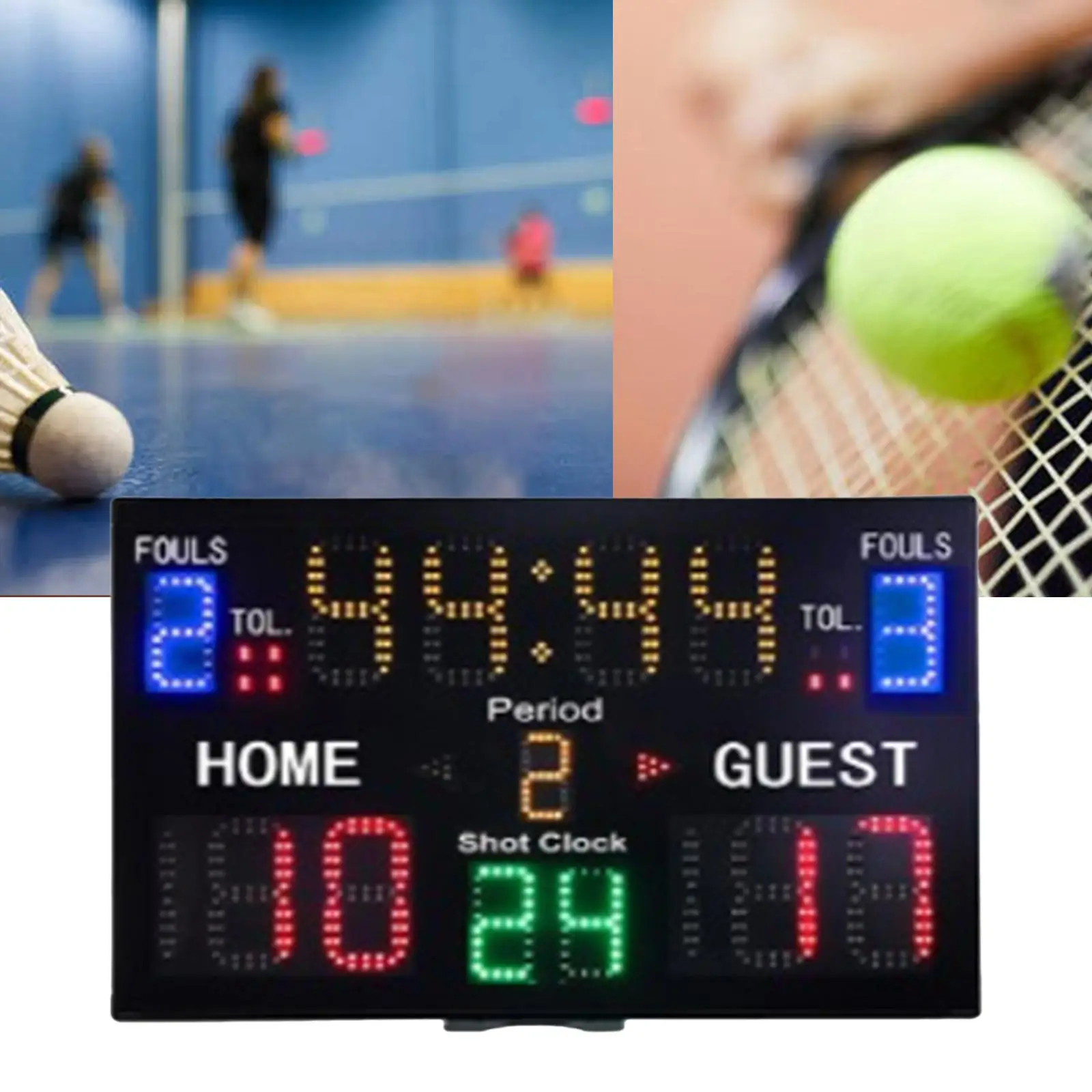 Indoor Basketball Scoreboard Foul Count Electronic Scoreboard for Volleyball