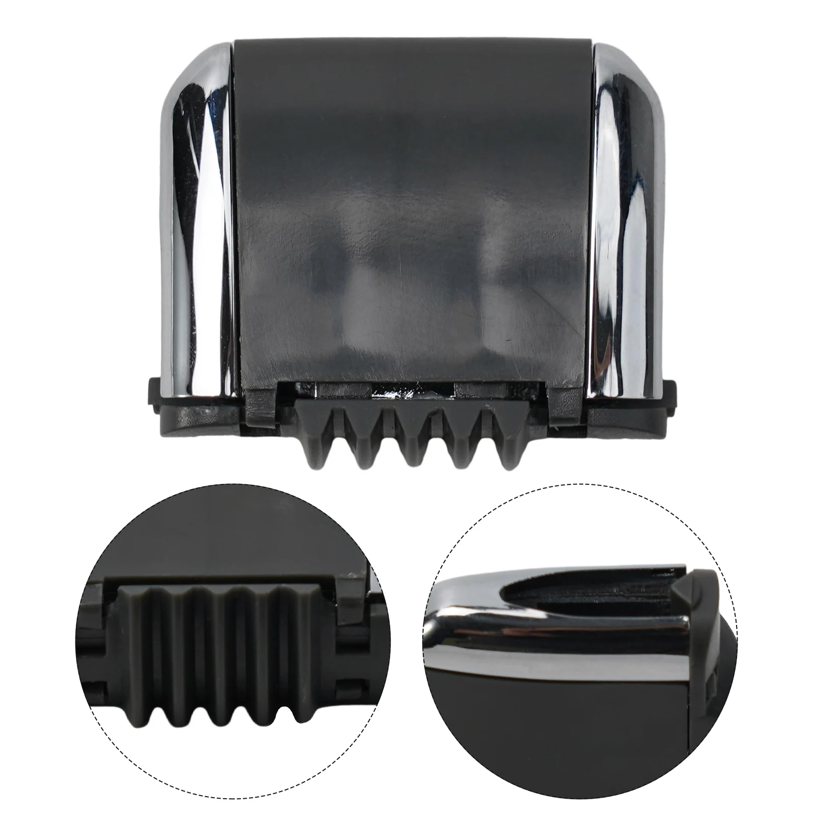 

High-strength Replacement Durable High-quality Paddle Clip Air Outlet Clip ABS AC Vent Black Front Gray Middle