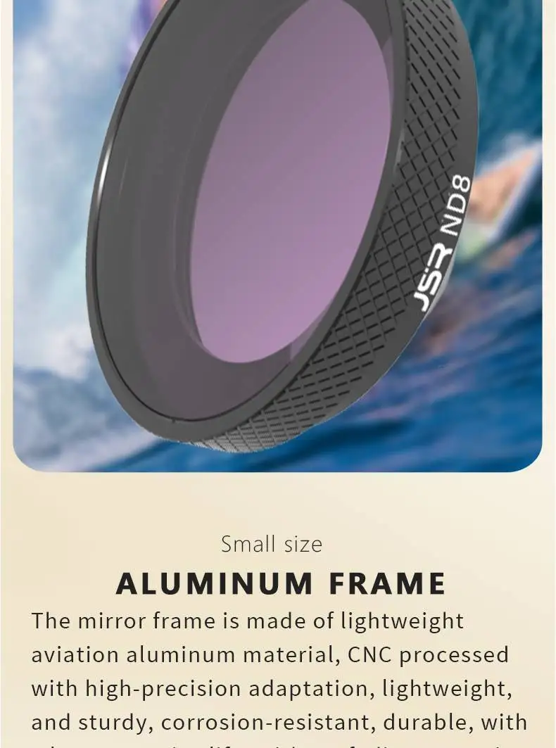 Description Picture 2 of itemCamera Lens Filter For Insta360 GO3S UV CPL Polarizing Protective ND8 ND16 ND32 ND64 PL Night Star Camera Filter Accessories