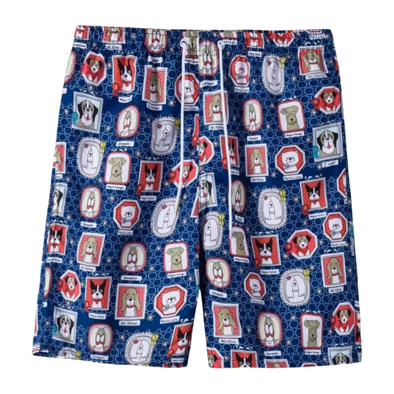 Men's Running Shorts Y2k Fashion Beach Swimwear Pants Swimsuit Man Short Dry Fit Masculino Tiki Bikini Male Clothes Bathing Suit