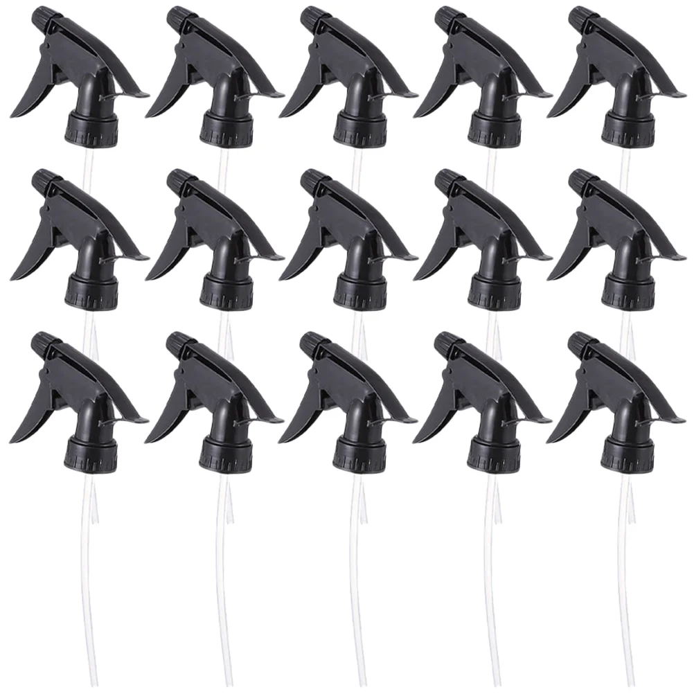 

15 Pcs Clean Spray Bottle Nozzle Bottles Replacement Tops Pp Sprayer Accessories