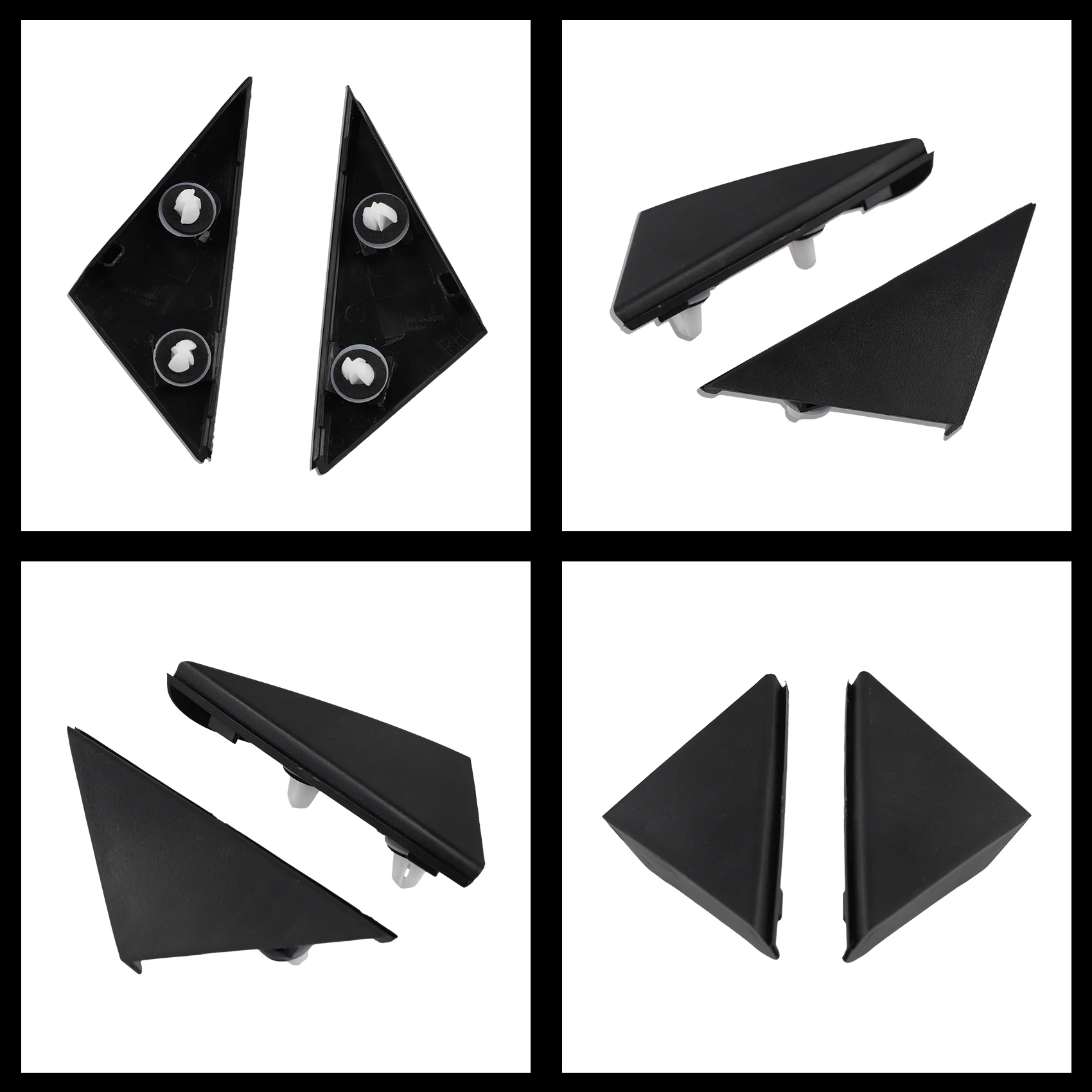 자동차 좌우 펜더 필러 트림 몰딩 86180-J9000 86190-J9000 코나 2018-2023용