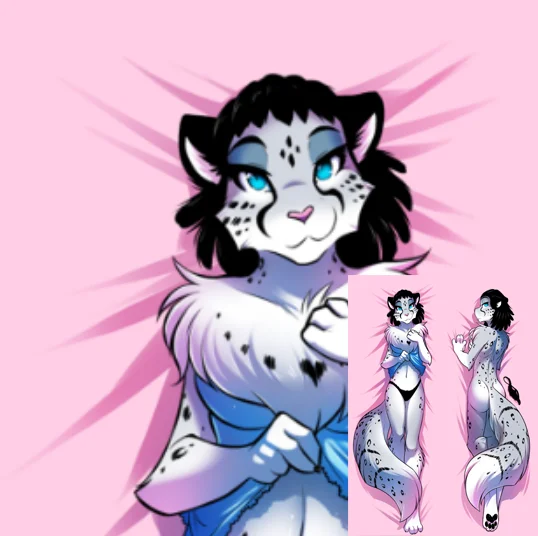 

Двусторонняя наволочка для подушки Dakimakura Anime Adira (twokind) с пушистым рисунком в натуральную величину