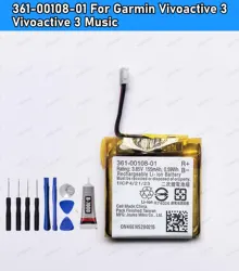 Premium Replacement Battery for Garmin Vivoactive 3 GPS Smartwatch - 200mAh (Vivoactive 3 Music)