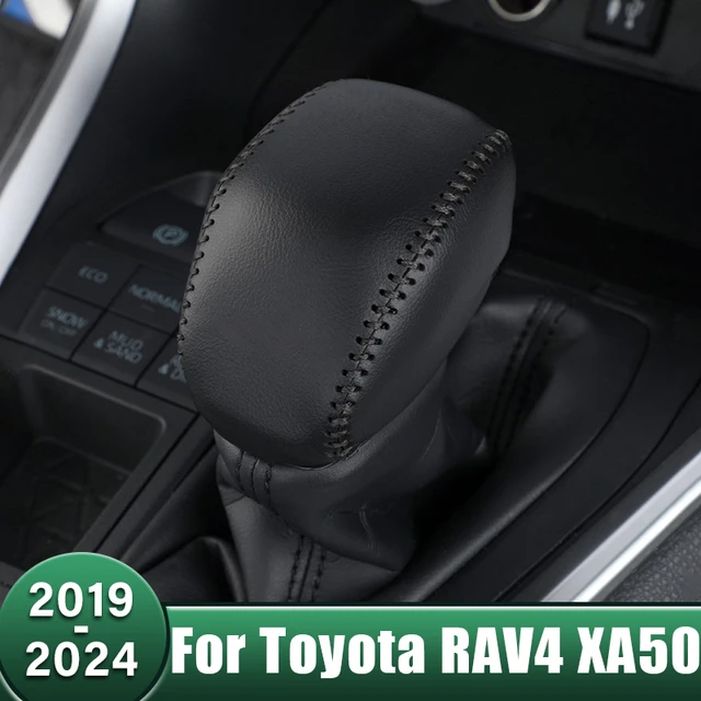 Gear Shift Knob Cover Trim Compatible with Toyata RAV4 XA50 2019