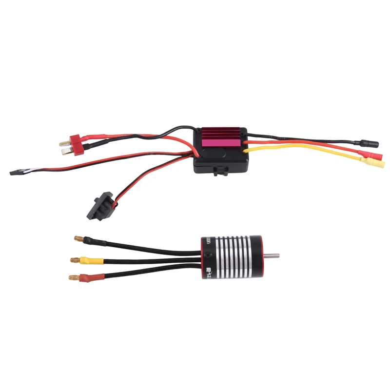

Водонепроницаемый бесщеточный двигатель с 30A ESC Комбинированный набор для 1/8 1/10 1/12 RC Crawler Car Truck