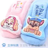 100% Genuine Paw Patrol Thicken Cross Collar Scarf Kids Girls Glove Warm Winter Muffler Fur Plush Cute Shawl Scarfs High quality 6