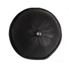 Retro Real Leather Hat Men Genuine Sheepskin Cap Male Brimless Warm Round Skullcap Winter Fashion Docker Sailor Tan Bone Bonnet 5