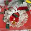 Cute Organza Lace Bowknot Cat Collar Pet Ornament Scarf Accessories Pet Saliva Towel Cat Dog Decor Pet Neck Strap Cat Dog 5