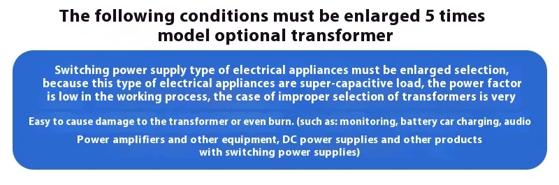 1000VA AC Ring Isolation Transformer Audio Safety Isolated Power Converter Anti-