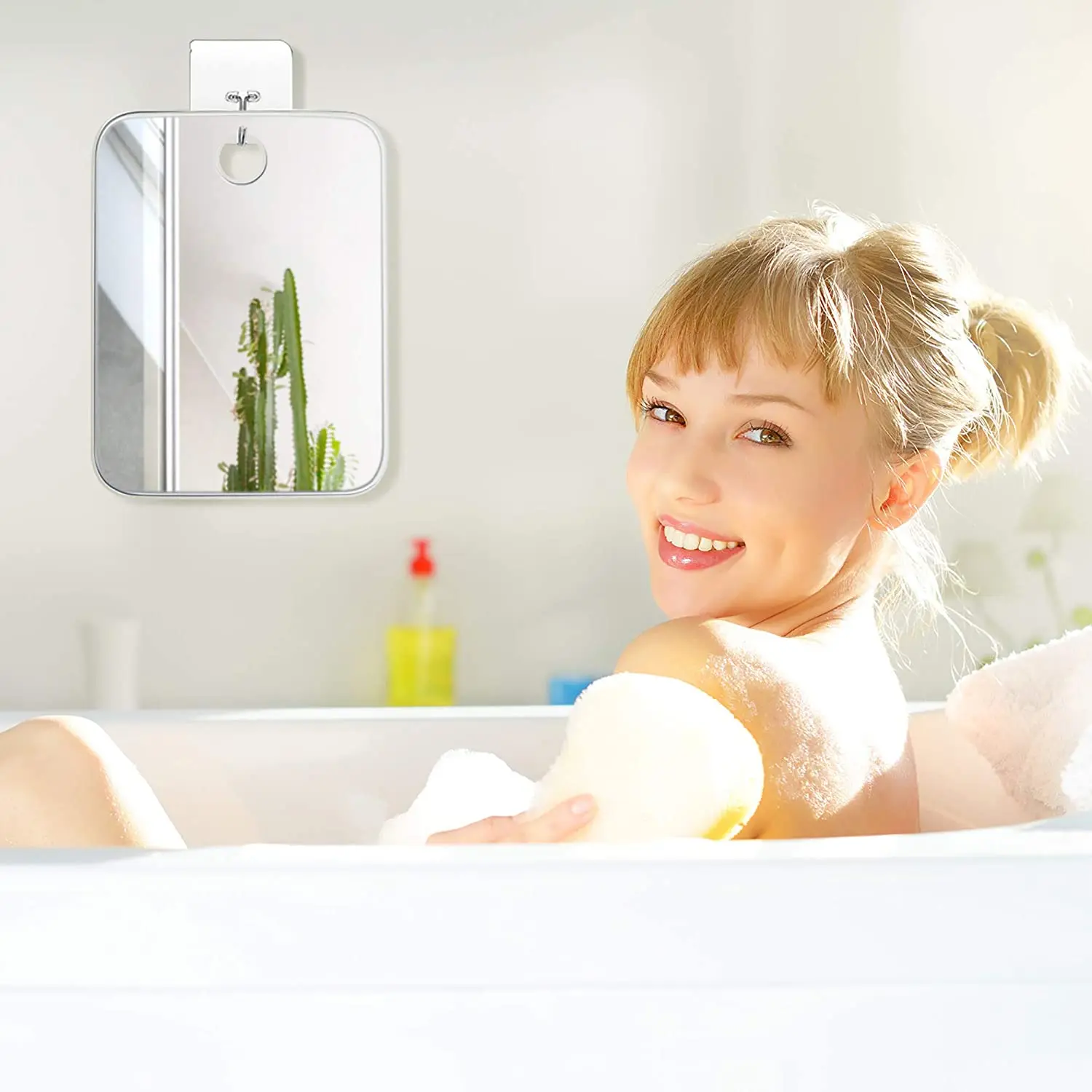 Acrylic Fogless Shower Mirror Image 2
