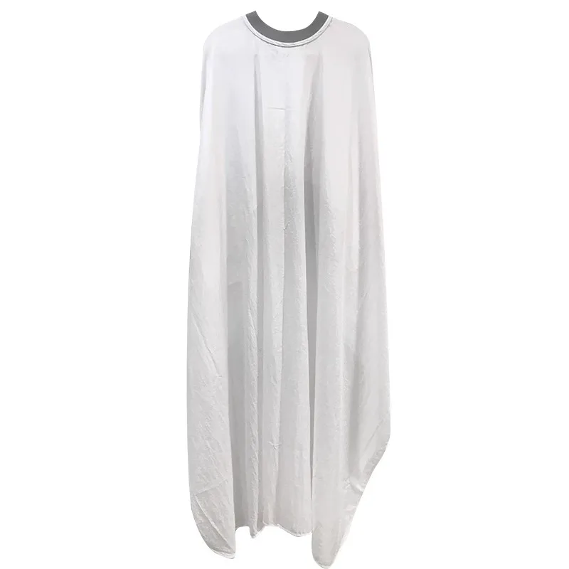 Silicone Closure Salon Cape Apron Salon Haircut Soft Rubber Long Wrap Waterproof Customer Cloth Gown Barber Accessories 1894 6