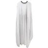 Silicone Closure Salon Cape Apron Salon Haircut Soft Rubber Long Wrap Waterproof Customer Cloth Gown Barber Accessories 1894 6