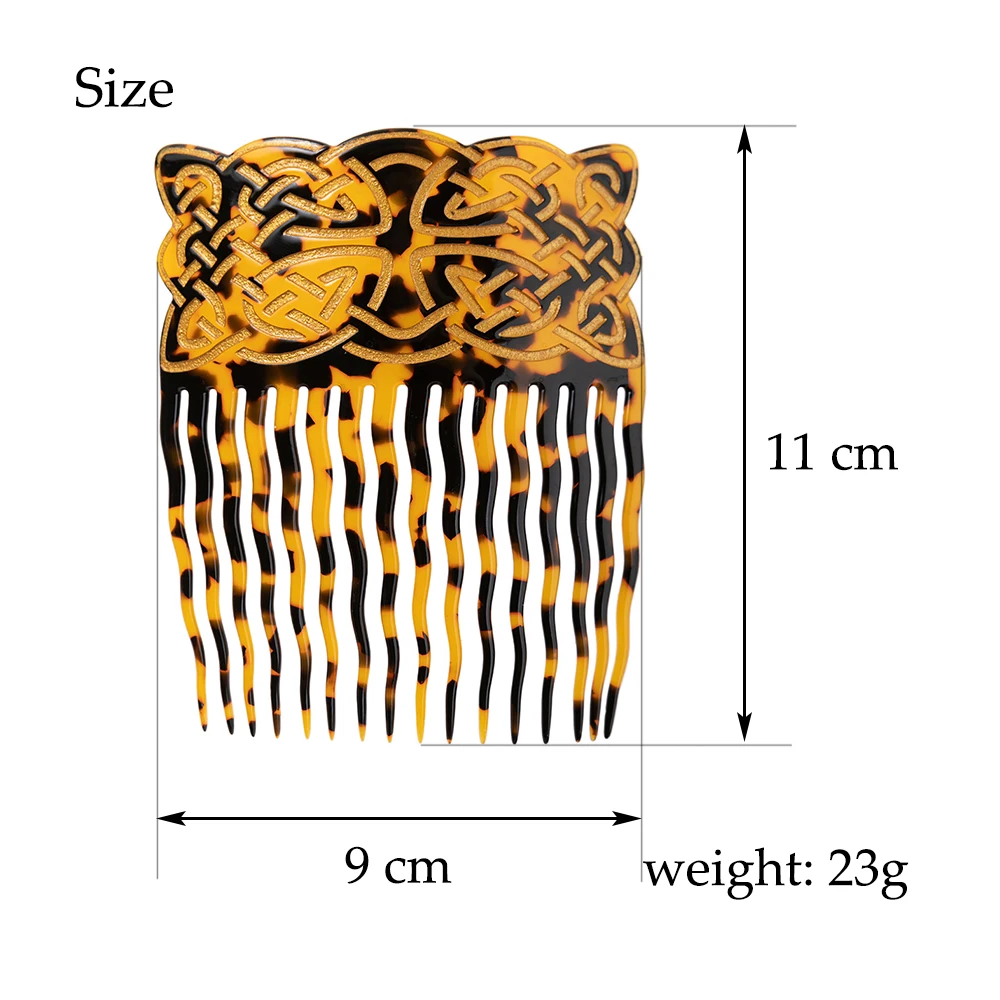 빈티지 헤어 빗 다채로운 아세테이트 헤어 액세서리, 거북이 껍질, 여성 헤어 클립, 플라멩코 머리 장식 빗, 헤어 포크 쥬얼리