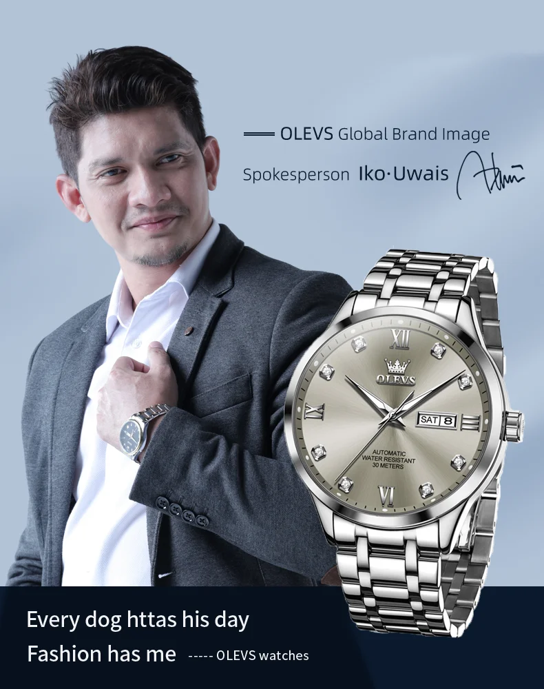 OLEVS 9946 Automatic Mechanical Watch description image