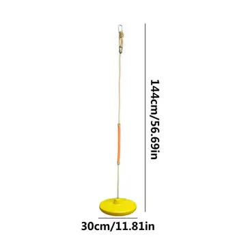 Swingset Outdoor For Kids Backyard Saucer Swing Accessories Saucer Tree Swing Playground Swingset Kids Toys Indoor & Outdoor 6