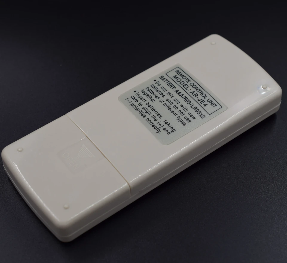 Telecomando di ricambio per condizionatore d'aria per Fujitsu Ar-je4, Ar-je5, Ar-je6, Ar-je7, Ar-je8, Ar-je11, Ar-pv1