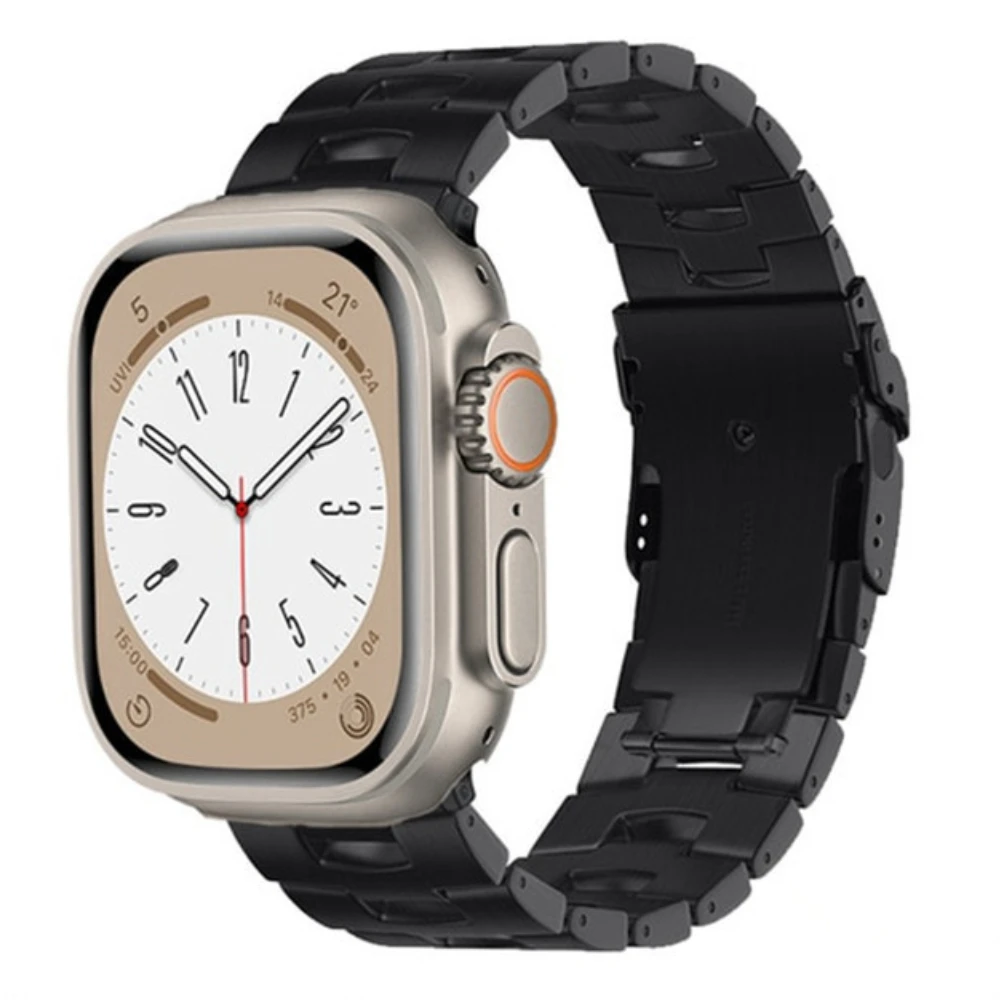 Oracle Titanium Metal Band for Apple Watch Ultra 49mm 8 7 45mm 41mmStainless Steel Wristband for iWatch 6543SE 44mm 40mm 42 38mm